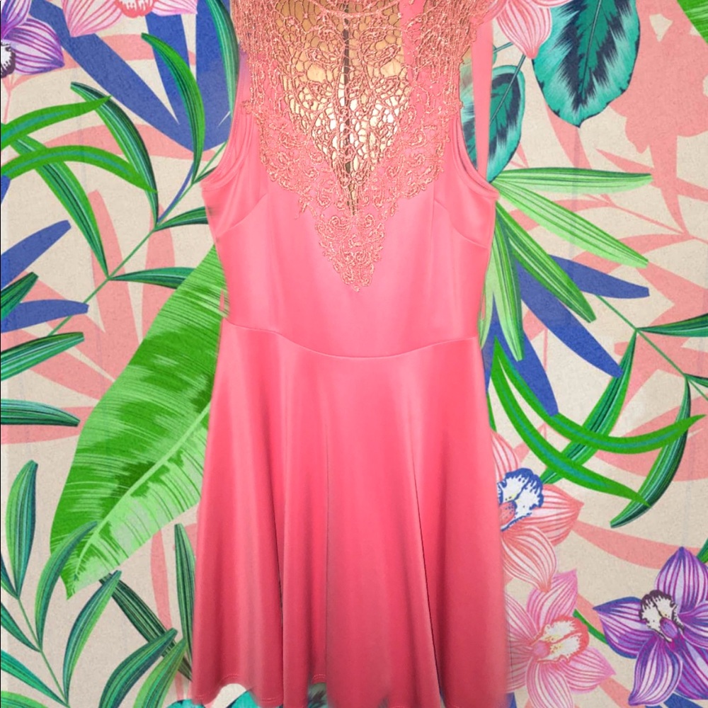 Lace top Dress